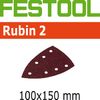 Festool StickFix Rubin 2 Abrasives for Delta DS 400 EQ Sander